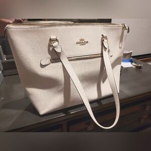 Coach Off-White Tote Bag